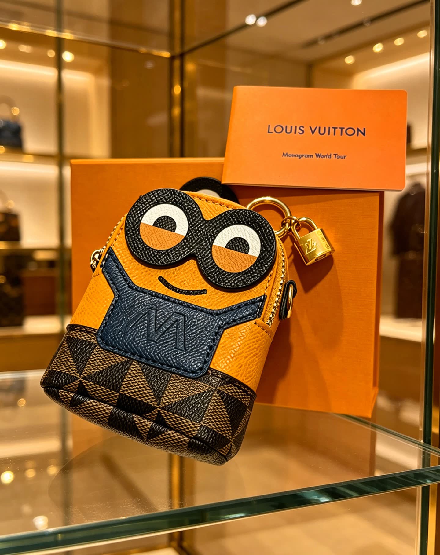 Louis Vuitton Minion Keychain Louis Vuitton Minion Keychain